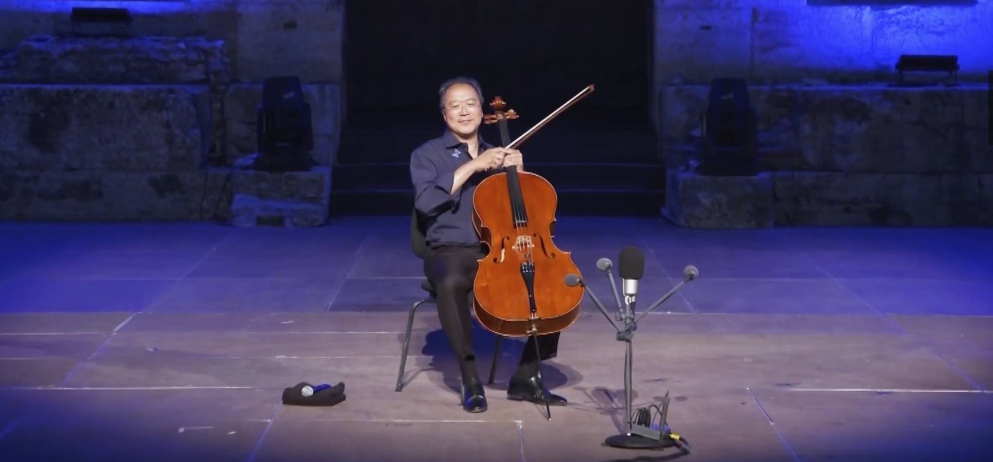 Watch Yo-Yo Ma Play Six Solo Cello Suites From The Odeon In Athens