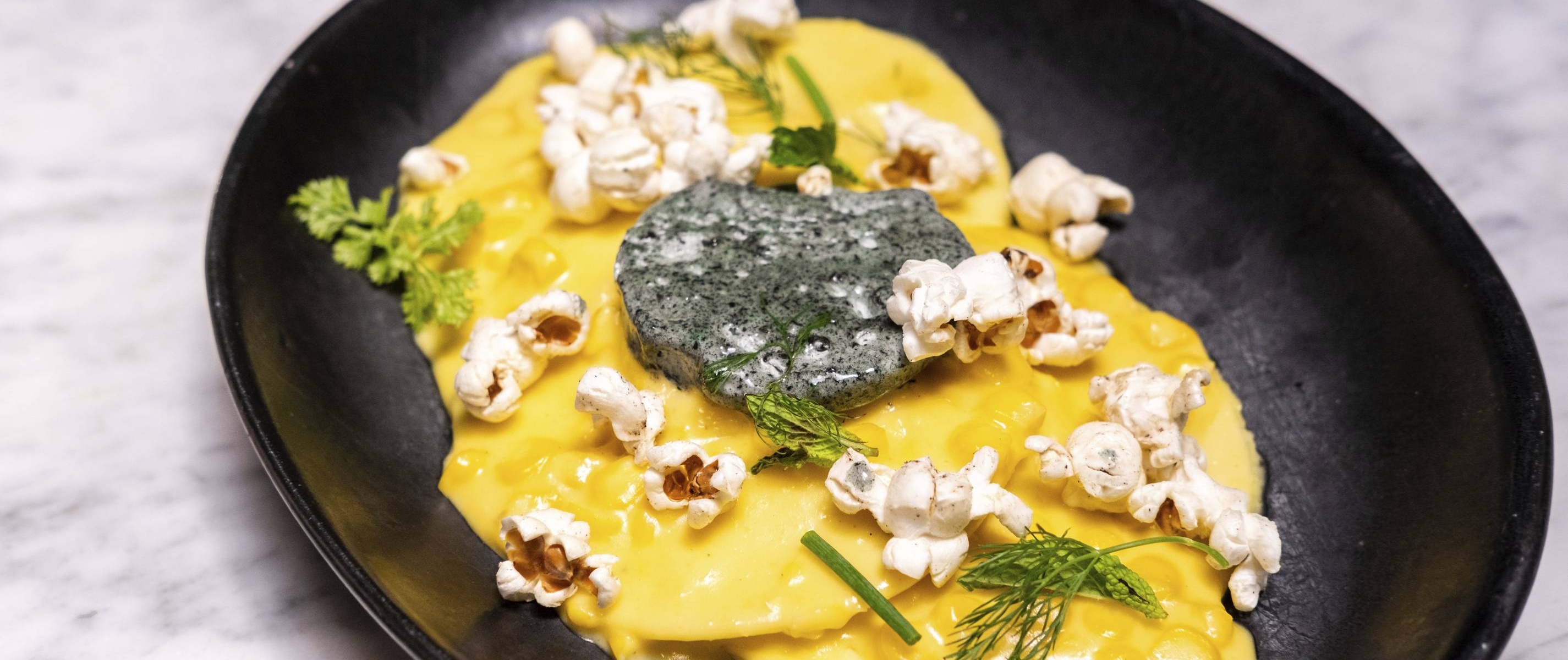 Weekly Recipe: Corn Ravioli With Huitlacoche Butter By SPQR In San Francisco